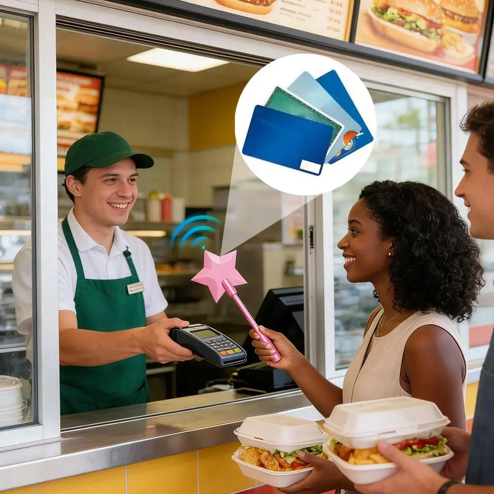 Magical Wand Card Holder